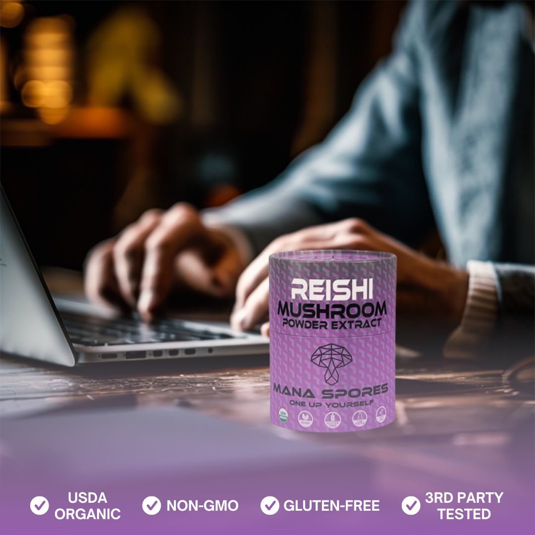 Organic Reishi Mushroom Powder Extract