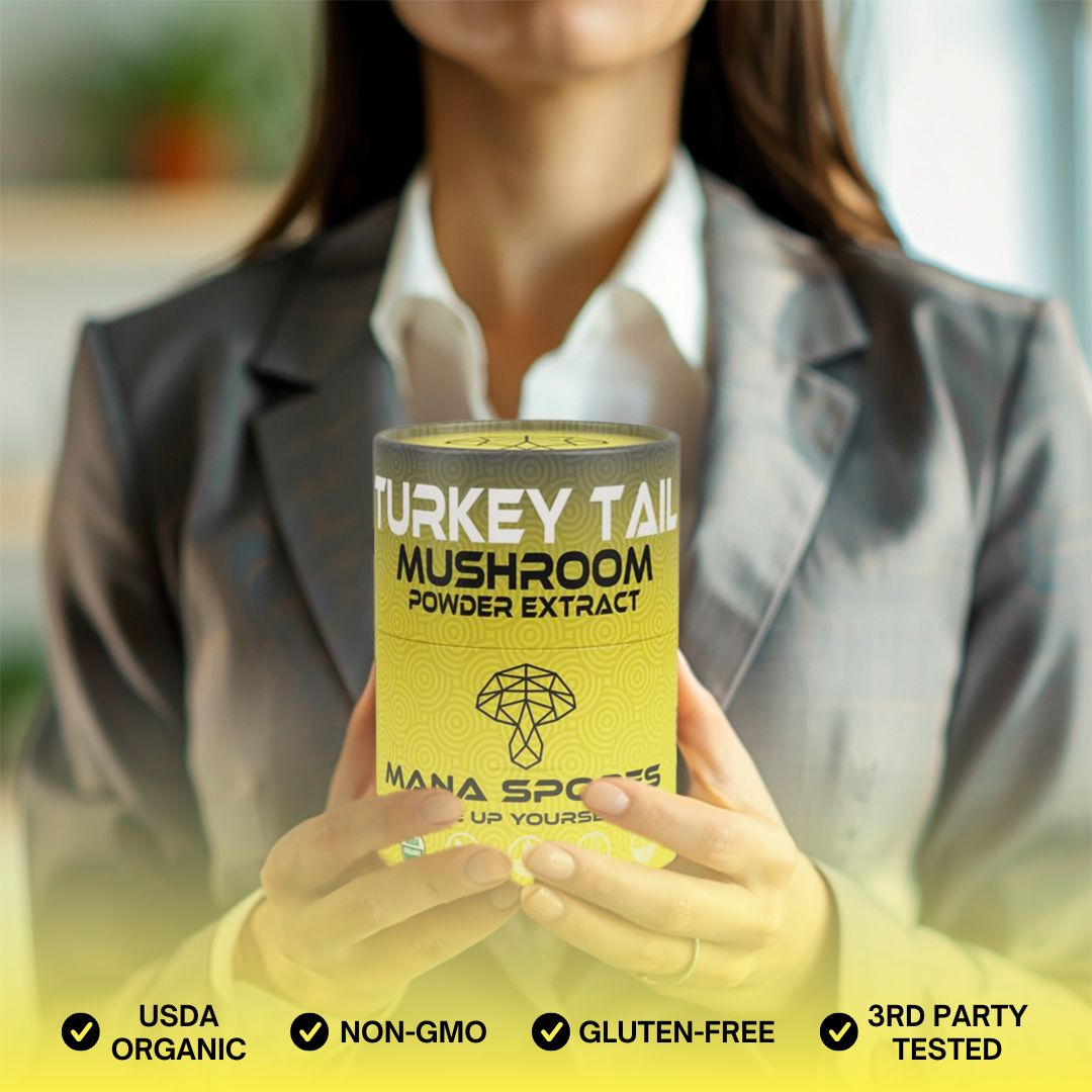 Organic Turkey Tail Mushroom Powder Extract